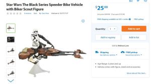 2014-12-13 16_17_33-Star Wars The Black Series Speeder Bike Vehicle with Biker Scout Figure - Walmar