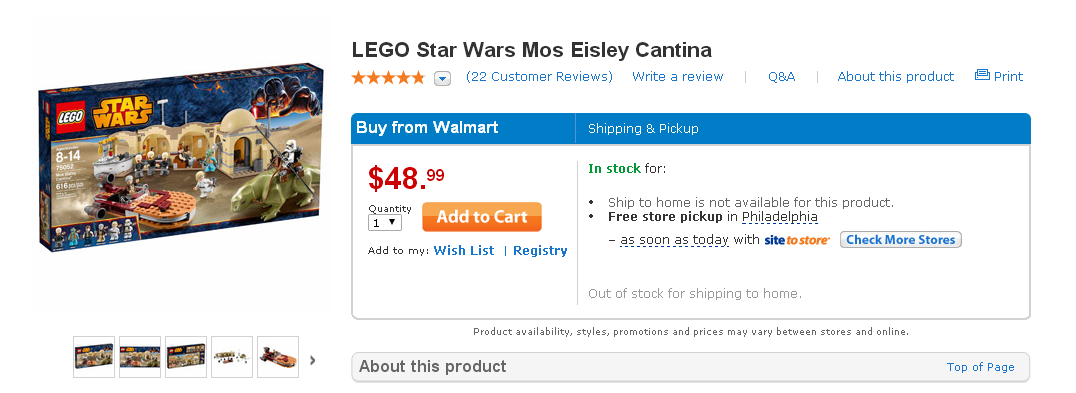 2015-01-21 19_38_18-LEGO Star Wars Mos Eisley Cantina - Walmart.com