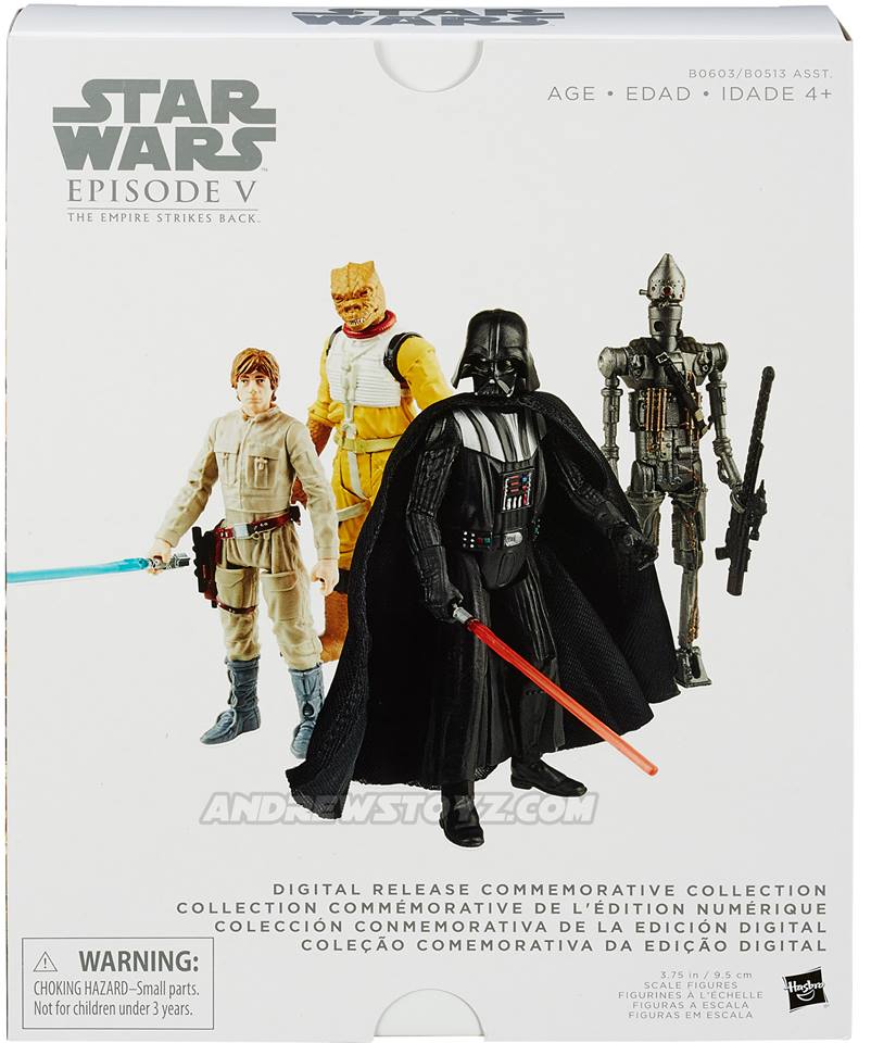 Star Wars Digital Release Commemorative Collection Episode IV A New Hope 3.75-Inch Figures