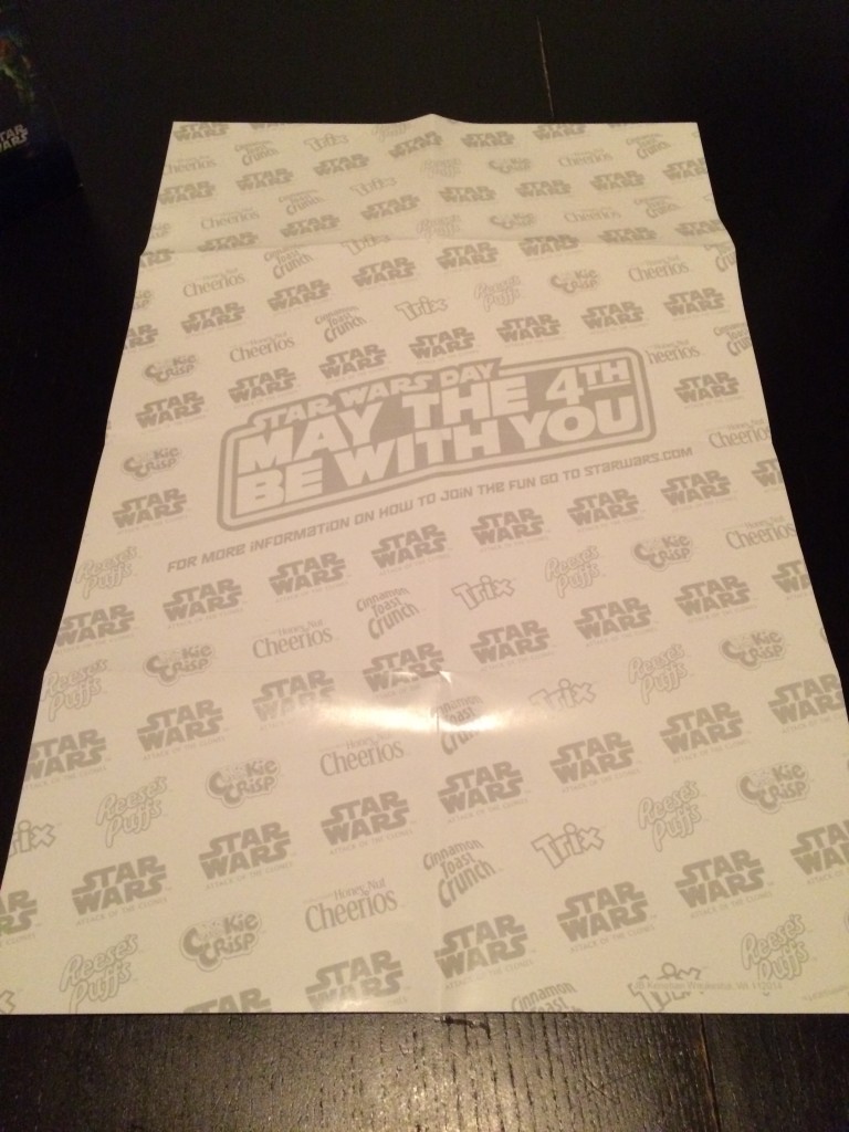 EETZA GOODA CEREAL BOX POSTER