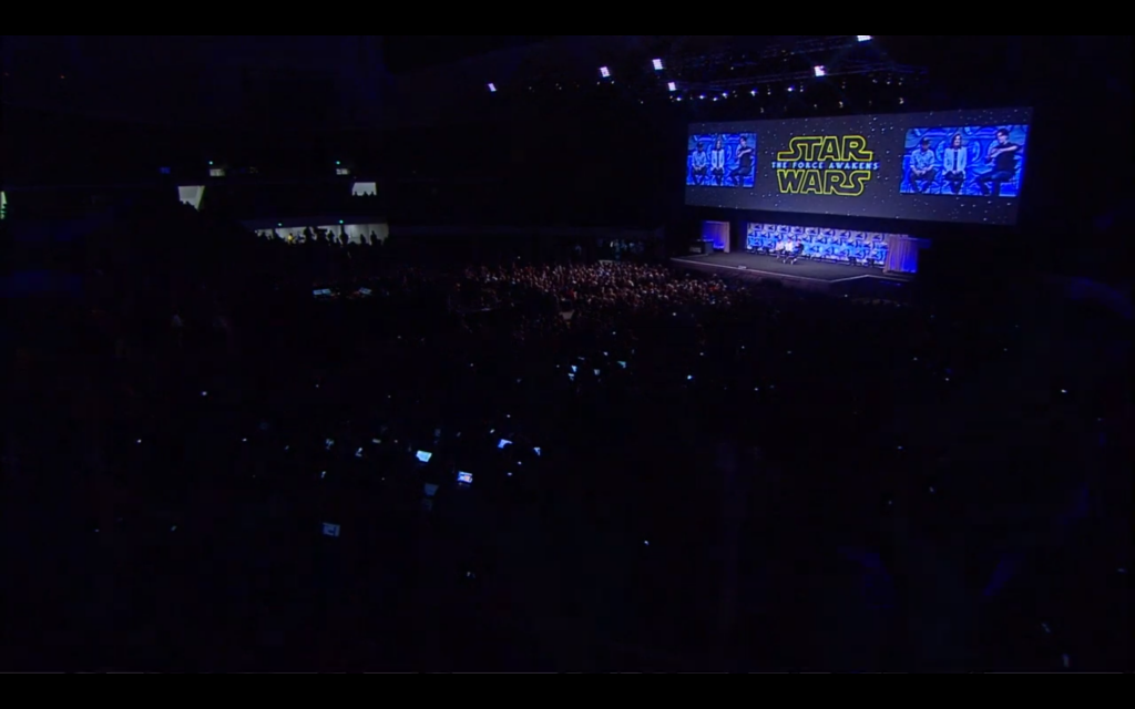 The Force Awakens panel.