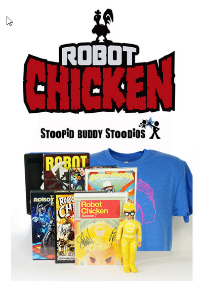 2015-11-28 22_52_27-Robot Chicken Star Wars Seth Green signed DVDs Nerd puppet claymation figurine