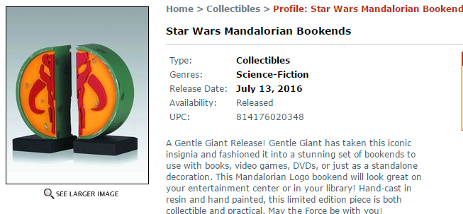 2016-07-13 17_31_00-Star Wars Mandalorian Bookends at TFAW.com
