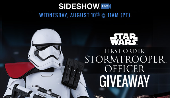 2016-08-09 10_51_59-Stormtrooper Giveaway on Sideshow Live! - Inbox - yodasnews@kid4life.com - Mozil