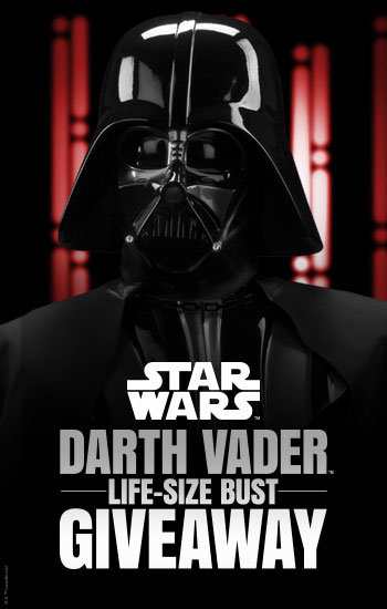 sideshow darth vader life size bust