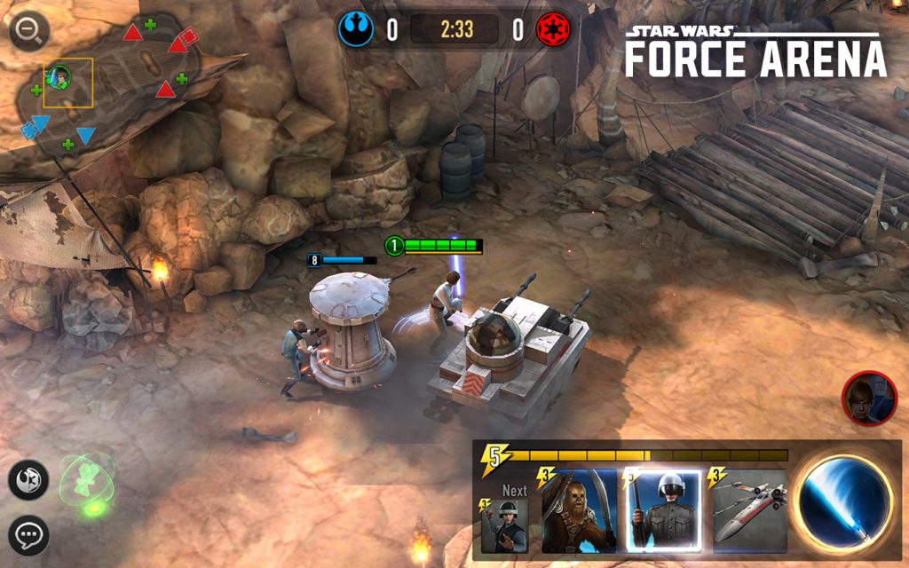 star wars force arena app store