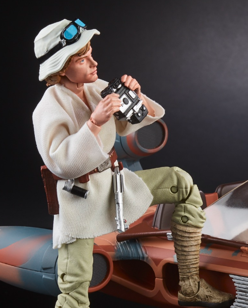 luke skywalker landspeeder toy