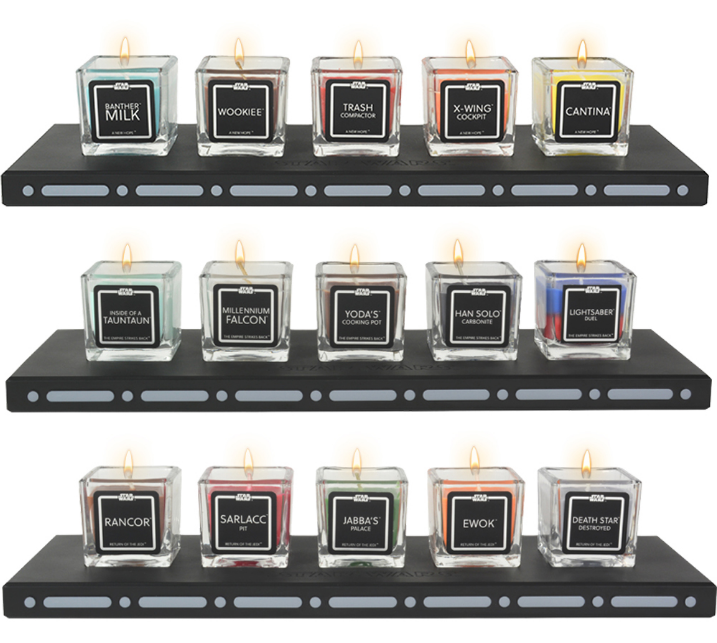 Star wars candles hotsell