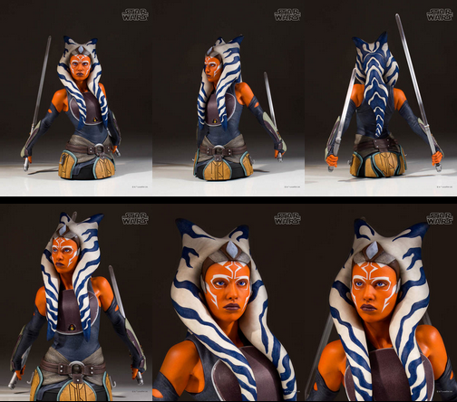 ahsoka mini bust