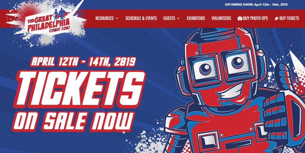 Great Philadelphia Comic Con APRIL 12TH 14TH Archives YODASNEWS