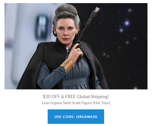 leia organa hot toys