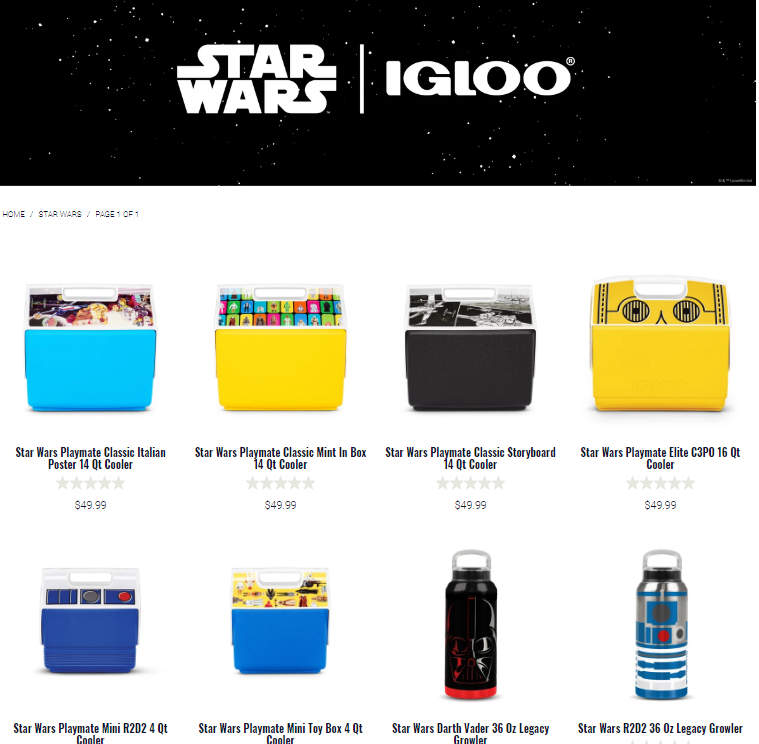 star wars cooler