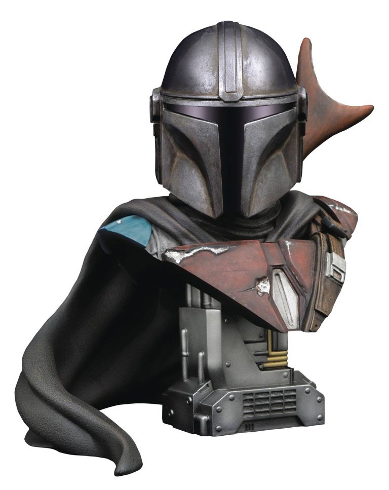 gentle giant mandalorian statue