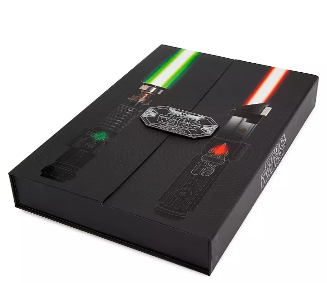STAR WARS Enamel Metall Pin Anstecker LICHTSCHWERTER GEKREUZT  Lightsabers 