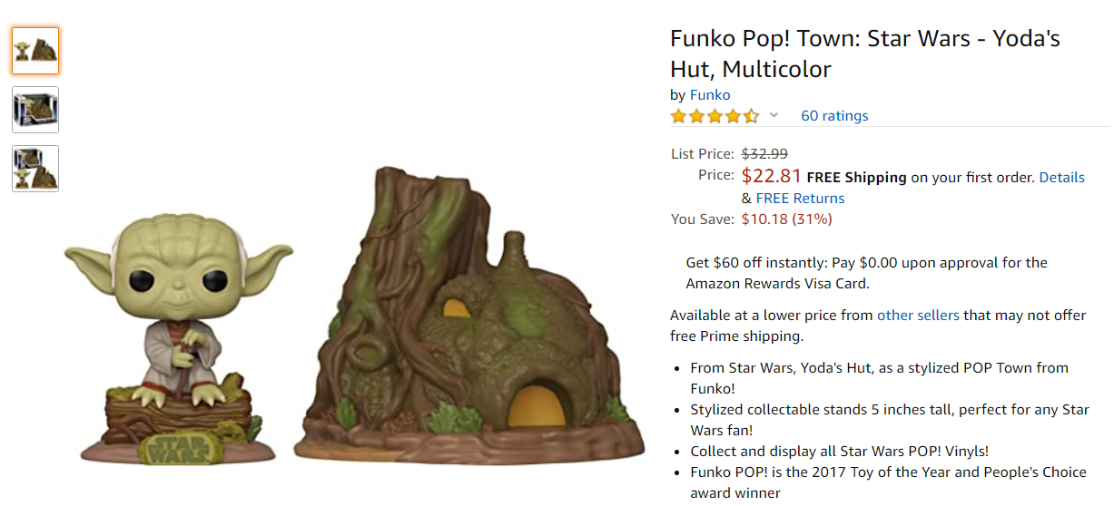Funko Pop Town Yoda s Hut 10 Off Today YODASNEWS.COM A Daily Stop for all Star Wars News