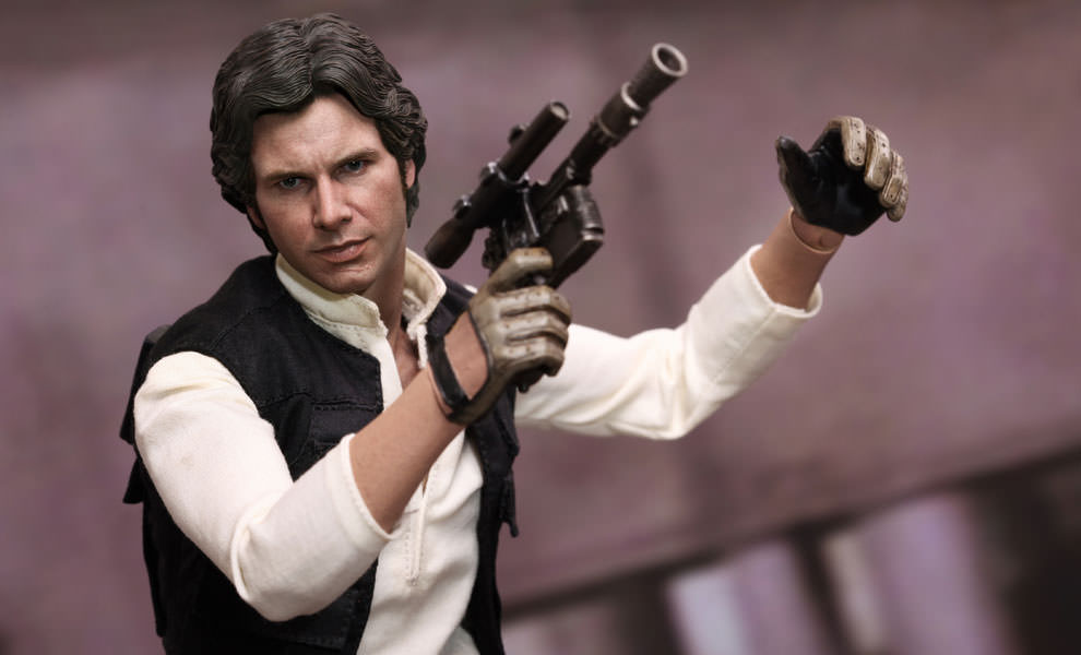 luke skywalker and han solo available for pre-order at sideshow!